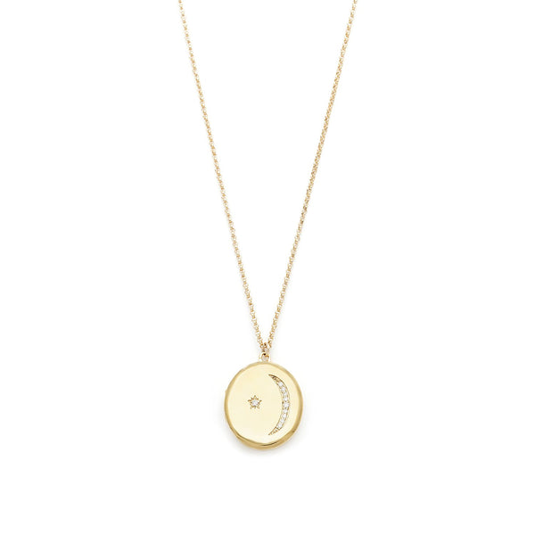Star Moon Locket - Lilly&Co