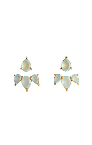 Sunny Aqua Jacket Earring