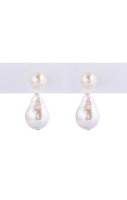 Pearl Backdrop Earrings