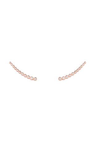 Astro Climber Earrings Rose Gold