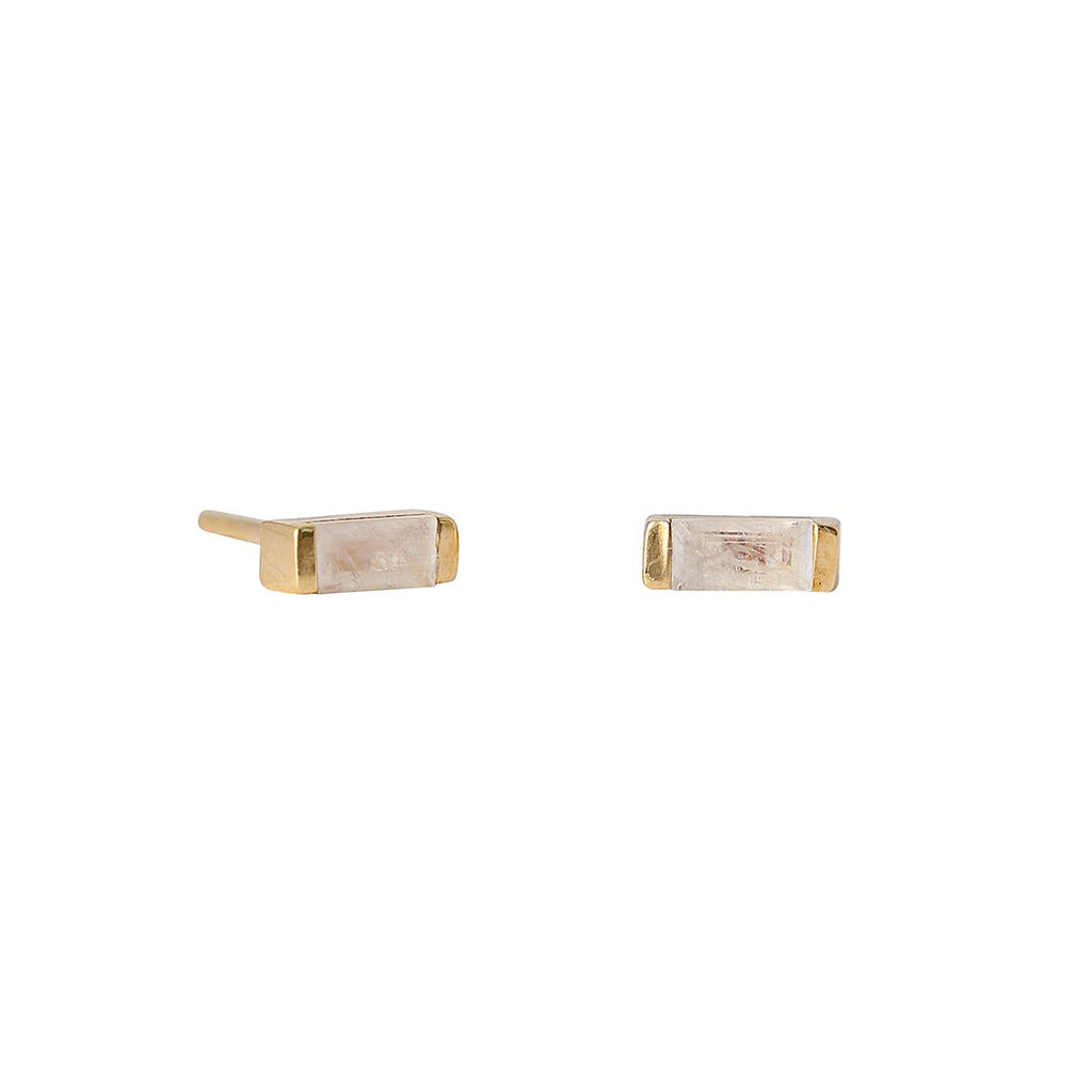 Moonstone Channel Studs