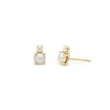 Duo Studs - Pearl