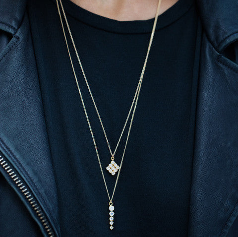 Celeste Moonstone Necklace