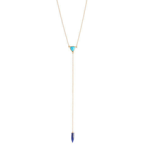 Lariat Turquoise Necklace