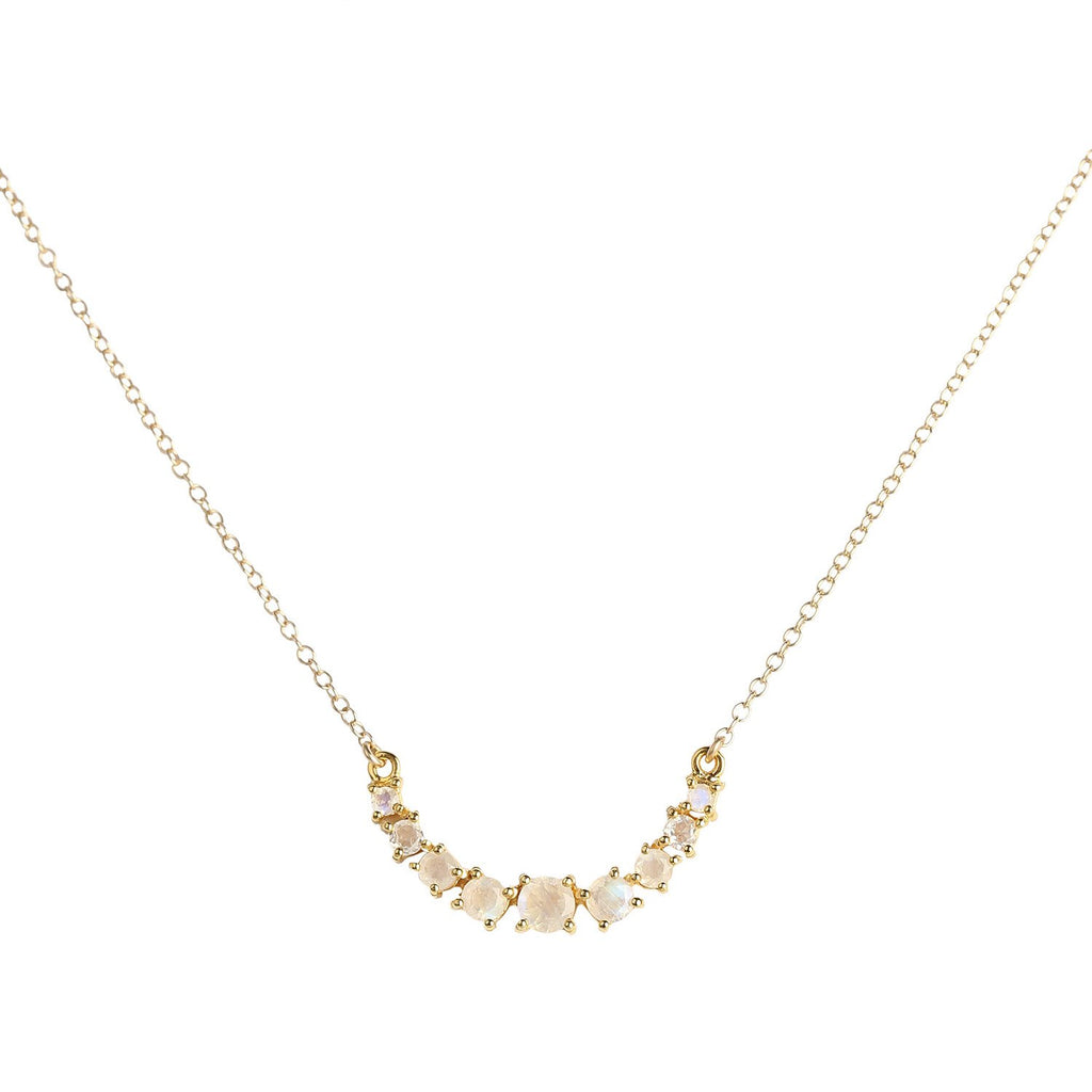 Rainbow Moonstone Necklace