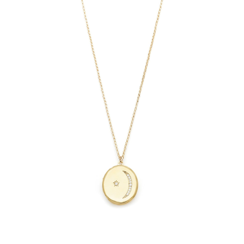 Star Moon Locket