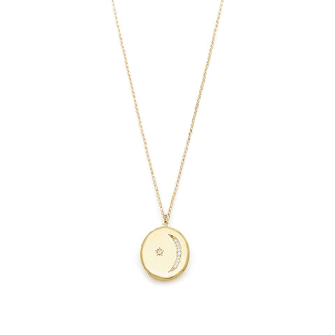 Star Moon Locket