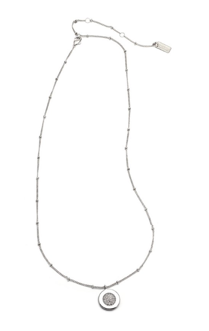 Disc Pendant Necklace