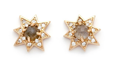 Starburst Stud Earring