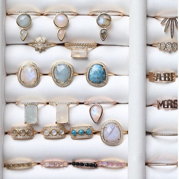 Polignano Ring Aquamarine