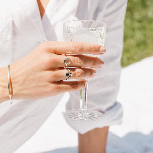 Todos Ring - London Blue Topaz/Silver