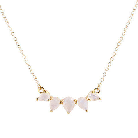 Sunny Moonstone Necklace