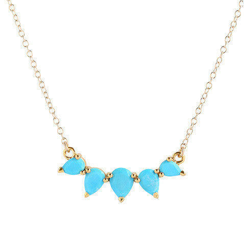 Sunny Turquoise Necklace