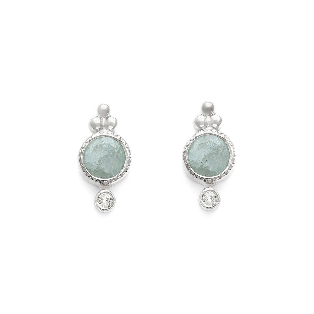 Todos Aquamarine Studs