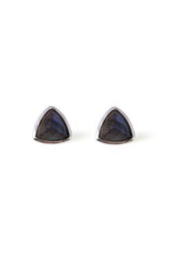 Trillium Gold Stud Earrings
