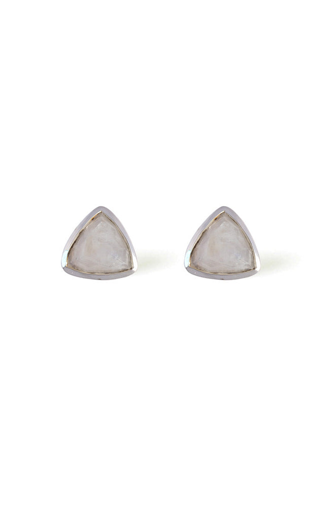 Trillium Gold Stud Earrings