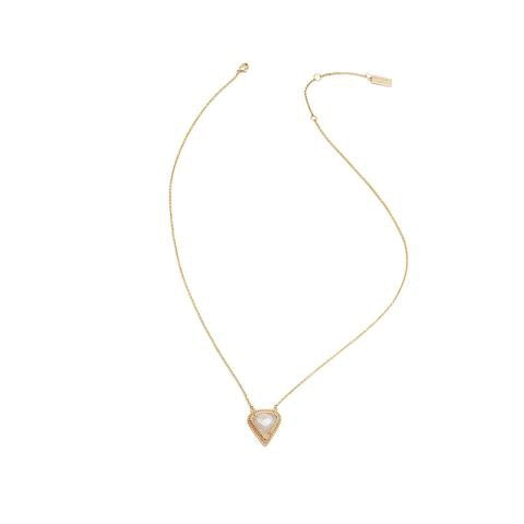 Lyra Necklace - Moonstone/Gold