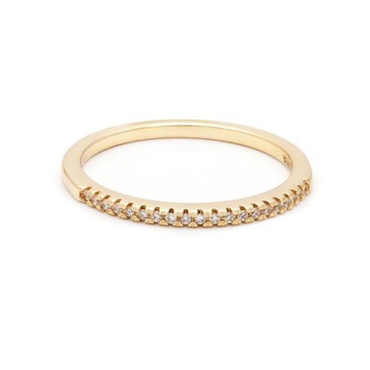 Pavé Dainty Band Ring
