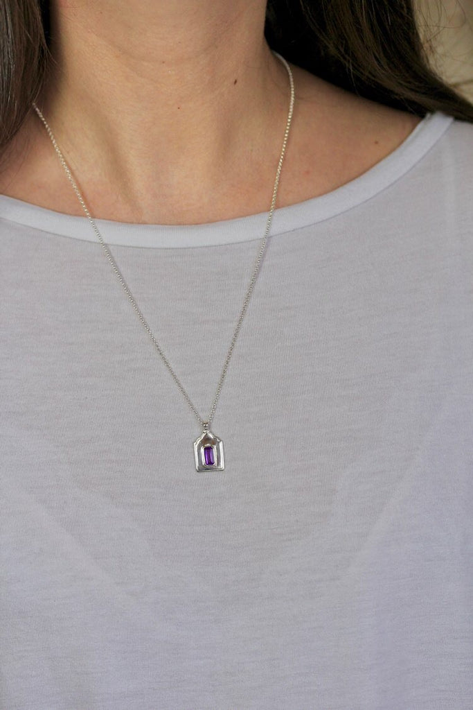 Petra Necklace - Silver