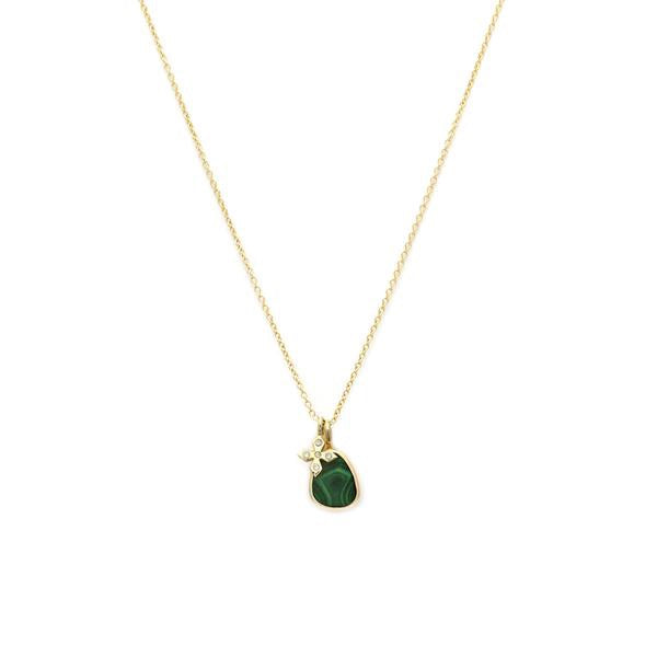 Paz Necklace - Malachite