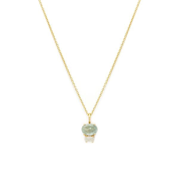 Bijou Necklace - Aquamarine