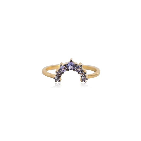 Rainbow Ring - Tanzanite
