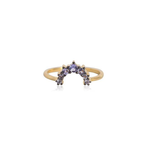 Rainbow Ring - Tanzanite