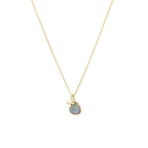 Paz Necklace - Labradorite
