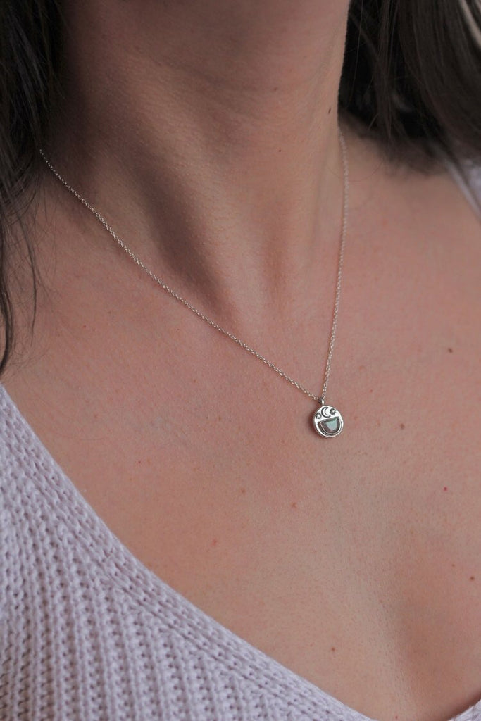 Sheba Necklace - Silver