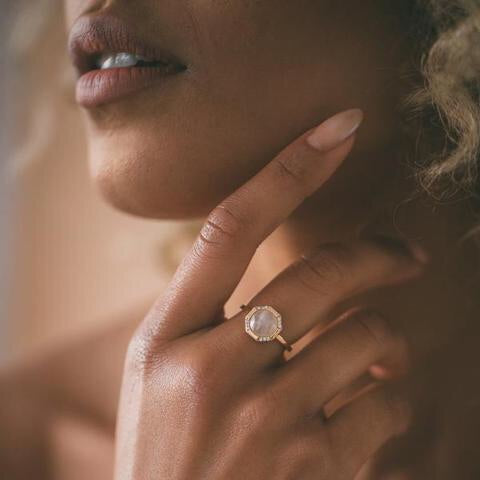 Athena Ring Moonstone