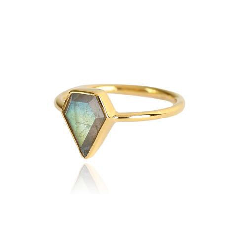 Gem Ring - Labradorite