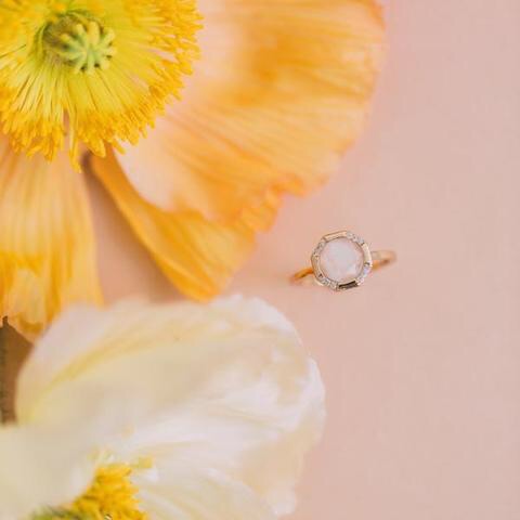 Athena Ring Moonstone