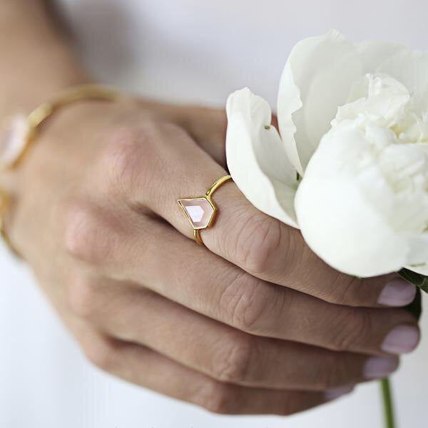 Gem Ring - Pink