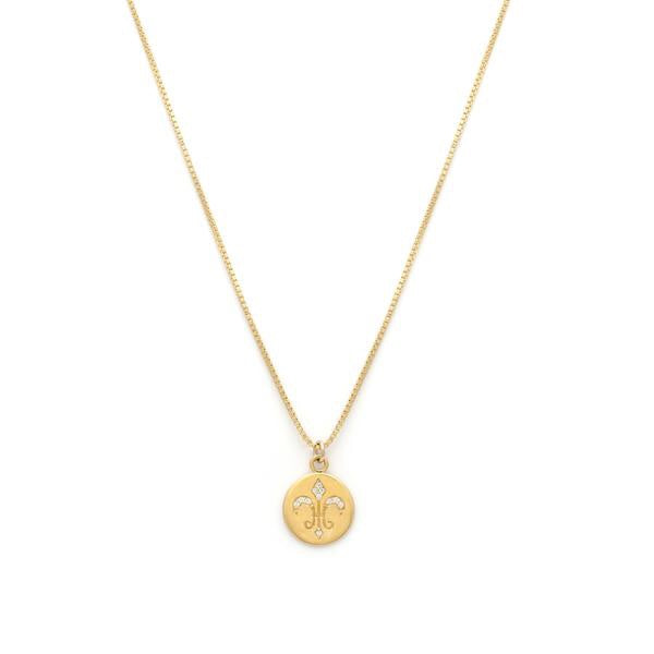 Fleur-de-lis Necklace - Gold