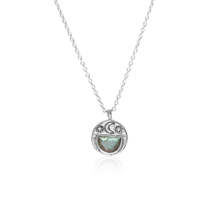 Sheba Necklace - Silver