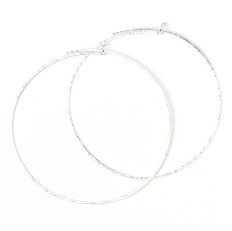 Diaz Hoops - Silver