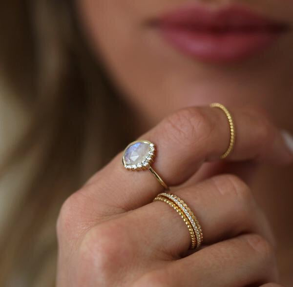 Anni Ring Moonstone